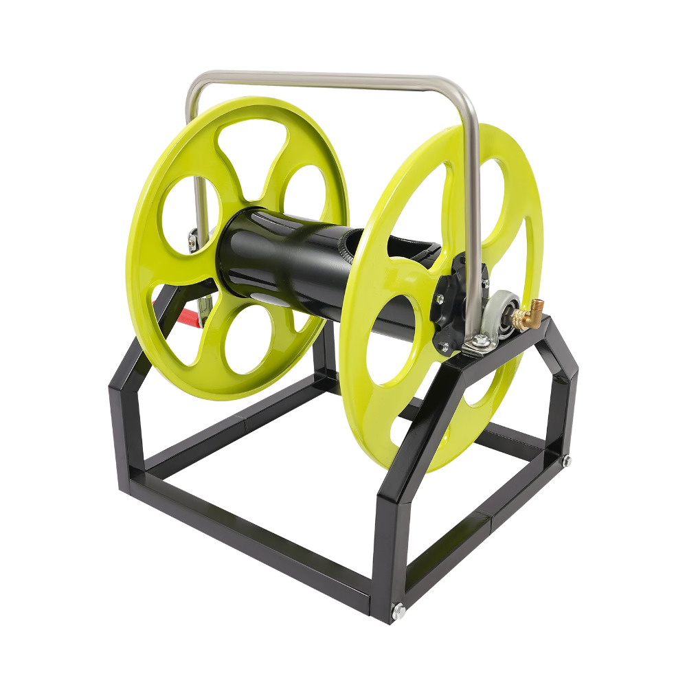 Reel Handle - Garden Hose Reel, 360° Wall Mounted