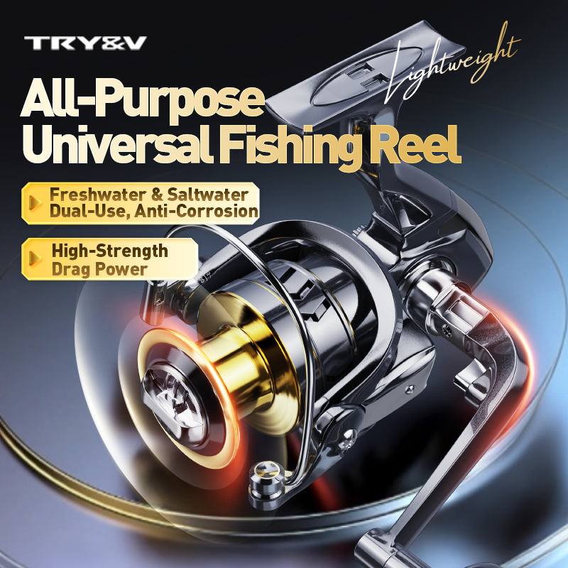TRY&V CW Full Metal Casting Lu – обзор и цена Surf Reel