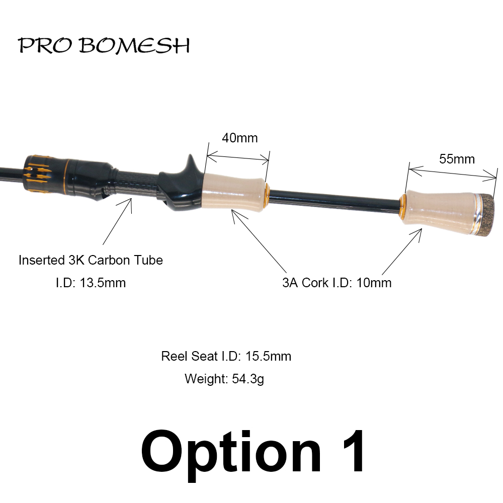 Pro Bomesh 3A Grade Cork SKTS  – обзор и цена Ice Fishing Reel