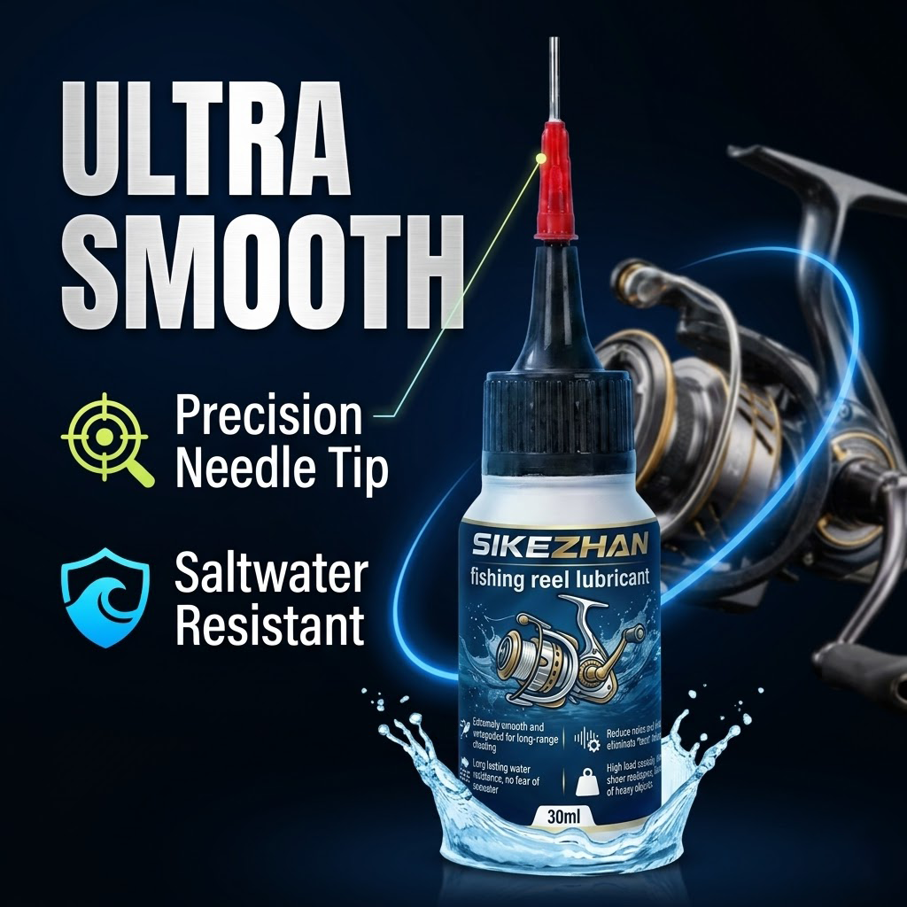 Fishing Reel Oil and Grease Lu – обзор и цена Reel Lubricant