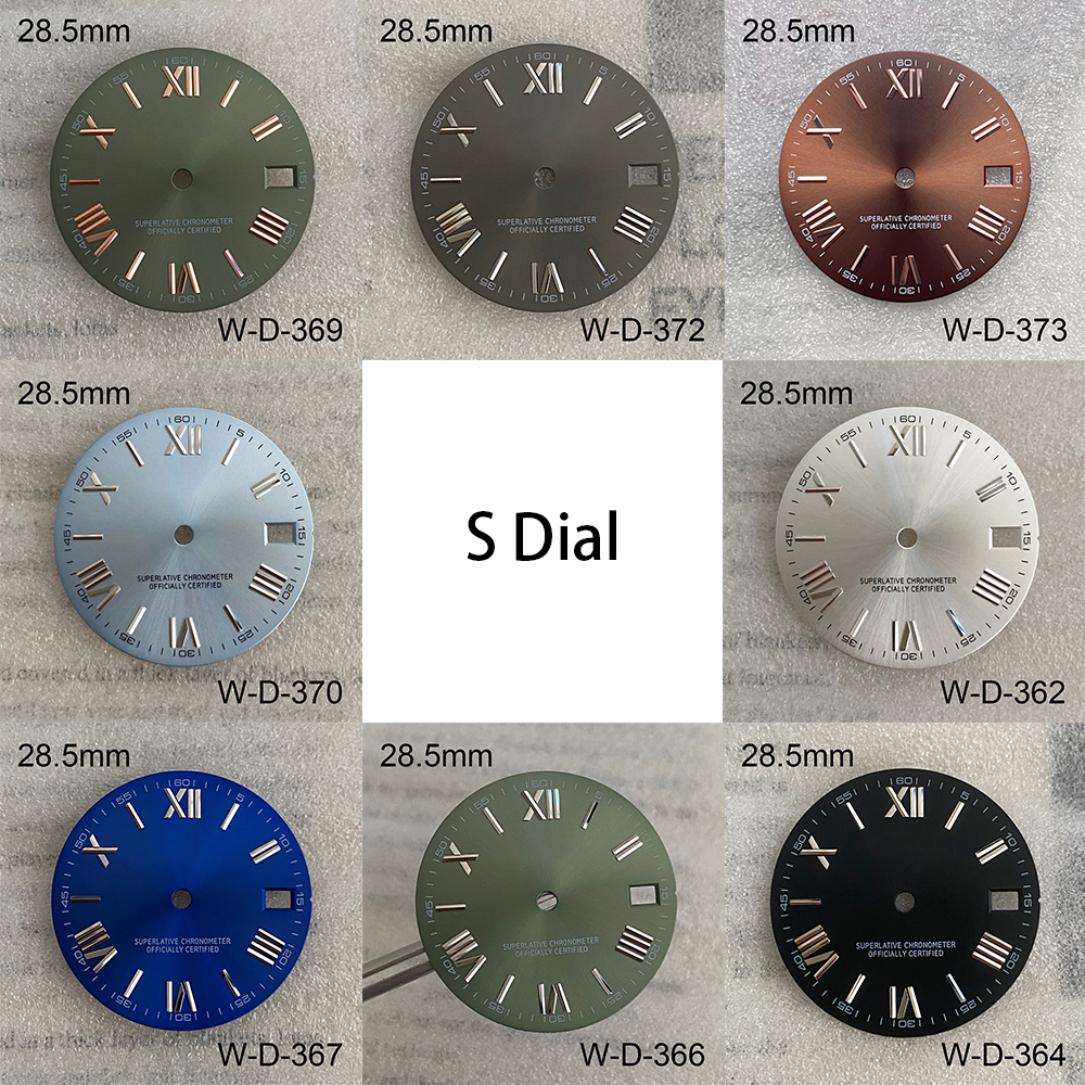 28.5mm S Logo Rome Dial Fit NH – обзор и цена Reel Case