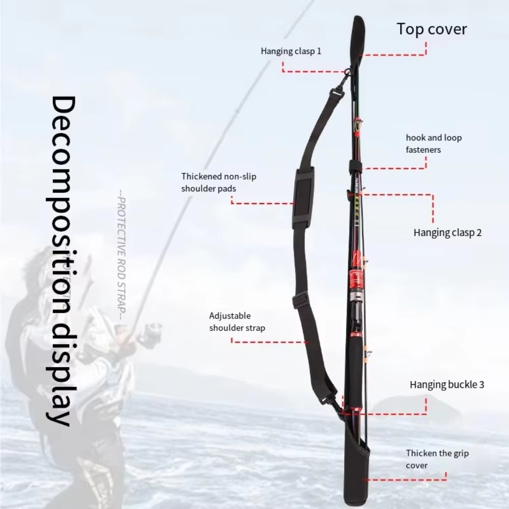  Adjustable Fishing Rod Stora – обзор и цена Reel Bag