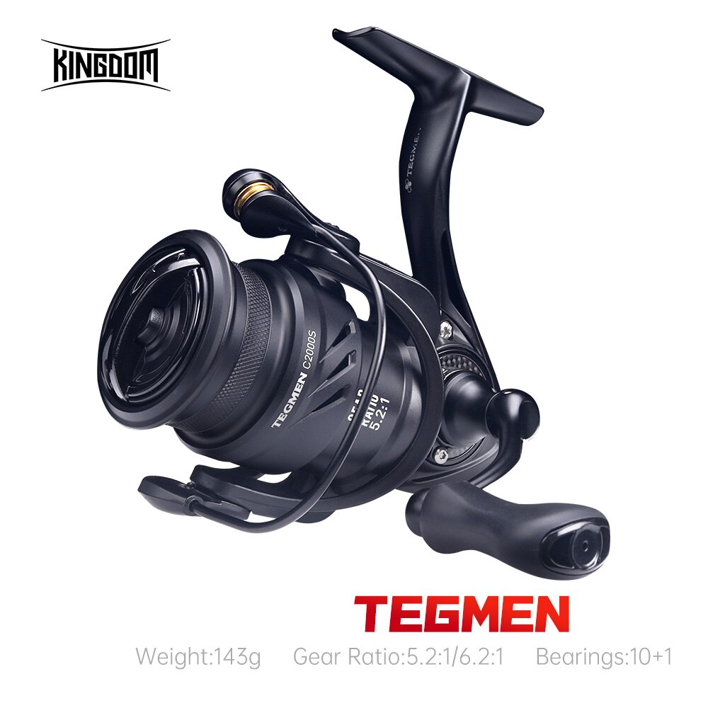 Kingdom Tegmen 5.2:1 6.2:1 143 – обзор и цена Trolling Reel