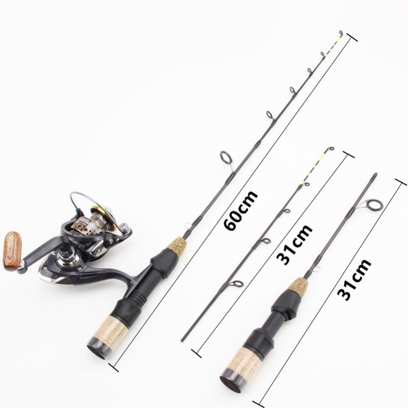 60cm 2 Tips Rod Reel Combos Wi – обзор и цена Ice Fishing Reel