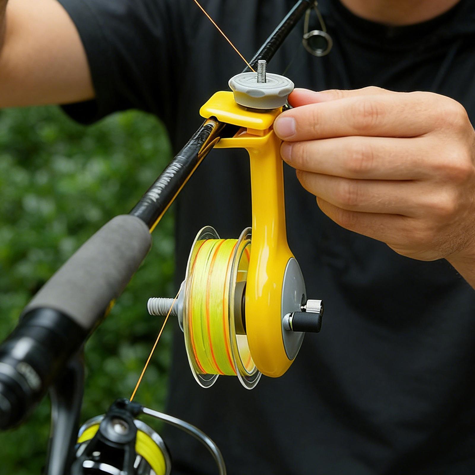 Fishing Line Spooler with Clam – обзор и цена Ice Fishing Reel