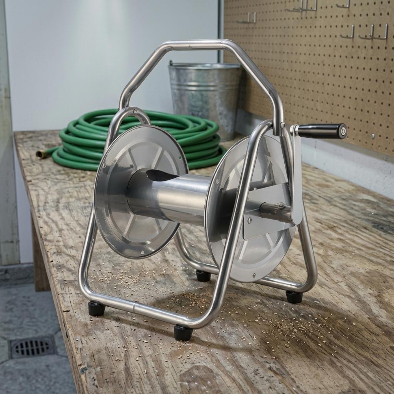 Metal Hose Reel Heavy Duty Gar – обзор и цена Reel Handle