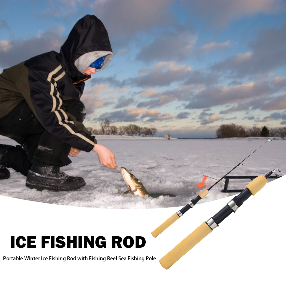 Ice Fishing Rod Portable Spinn – обзор и цена Ice Fishing Reel