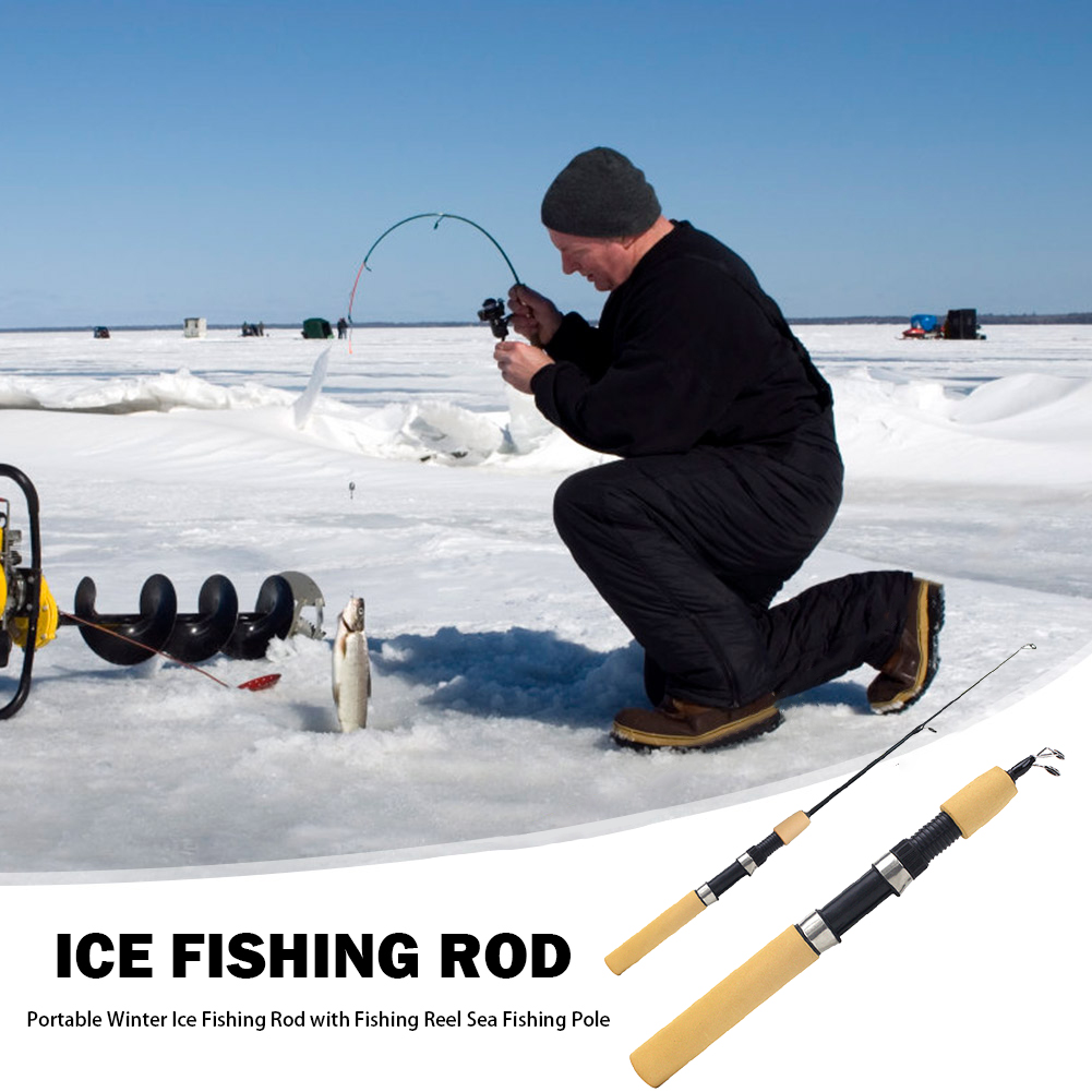 Ice Fishing Rod Portable Spinn – обзор и цена Ice Fishing Reel