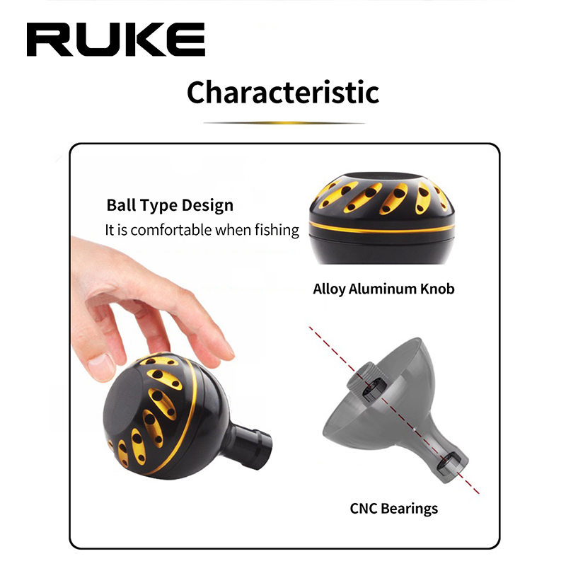 Ruke 1pc Fishing Reel Handle K – обзор и цена Reel Drag Knob