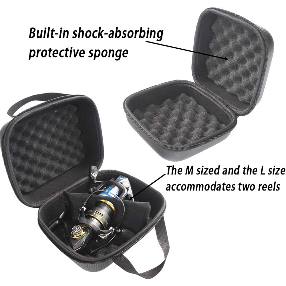 JSFUN Fishing Reel Case S/M/L  – обзор и цена Spincast Reel