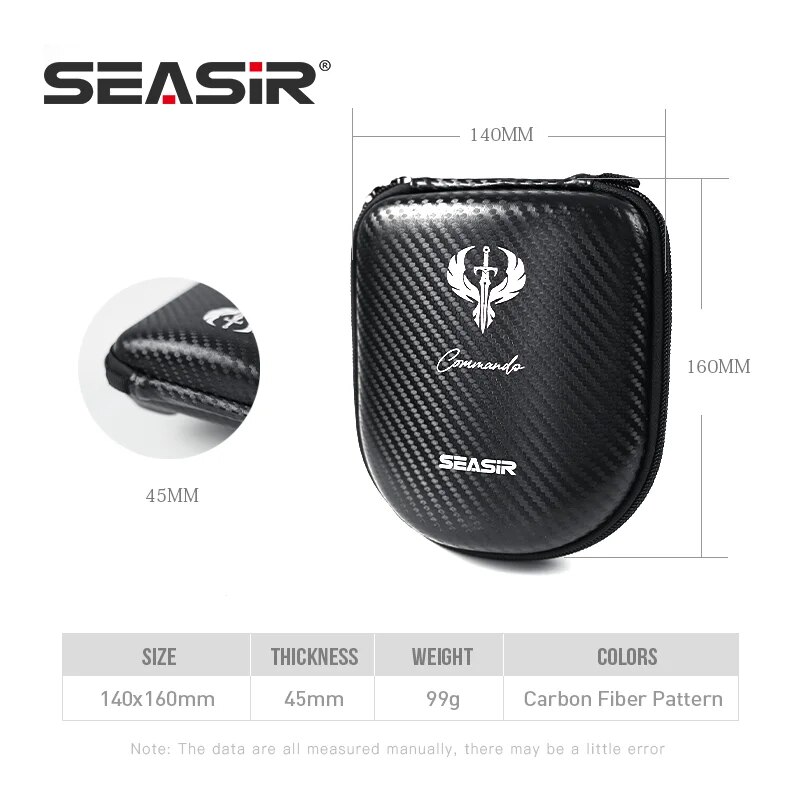 SEASIR Commando Carbon Fiber P – обзор и цена Spincast Reel