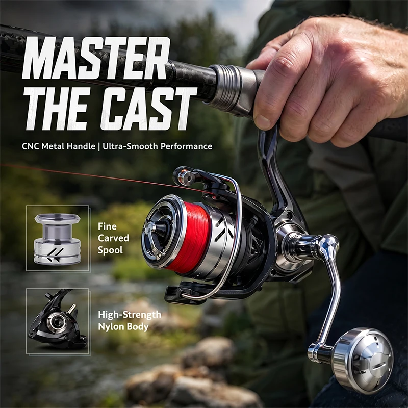 DEUKIO Metal Knob Fishing Reel – обзор и цена Reel Drag Knob