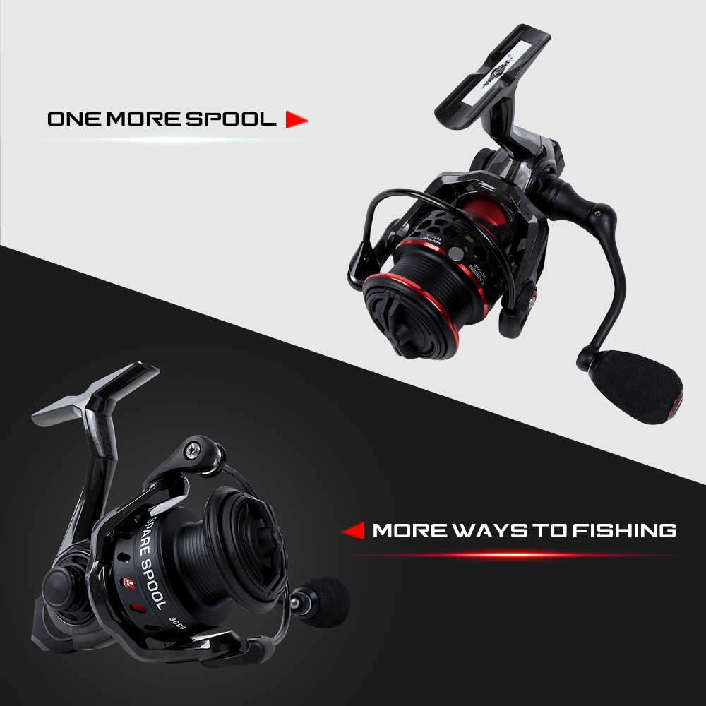 MIFINE CARBON Ultralight Spinn – обзор и цена Reel Spare Spool