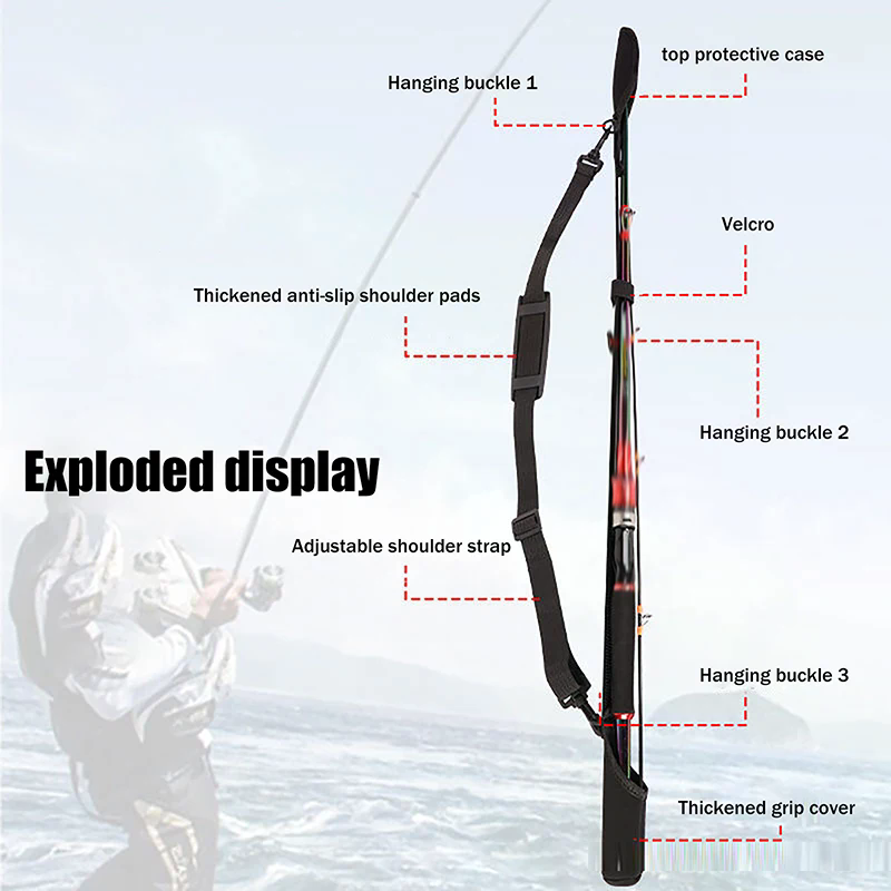 Adjustable Fishing Rod Storage – обзор и цена Reel Cover