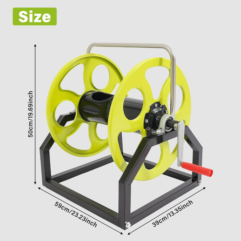 Garden Hose Reel, 360° Wall Mo – обзор и цена Reel Handle