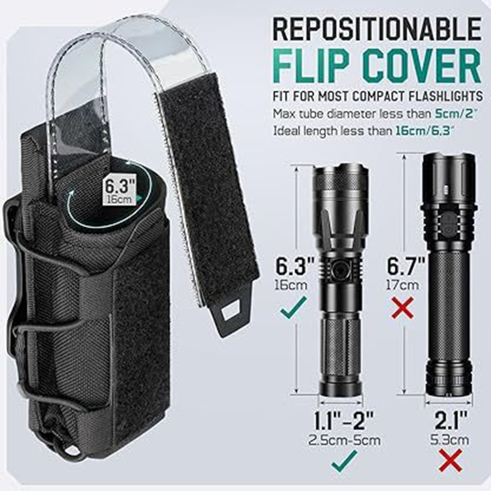 Tactical Flashlight Pouch Hols – обзор и цена Reel Bag