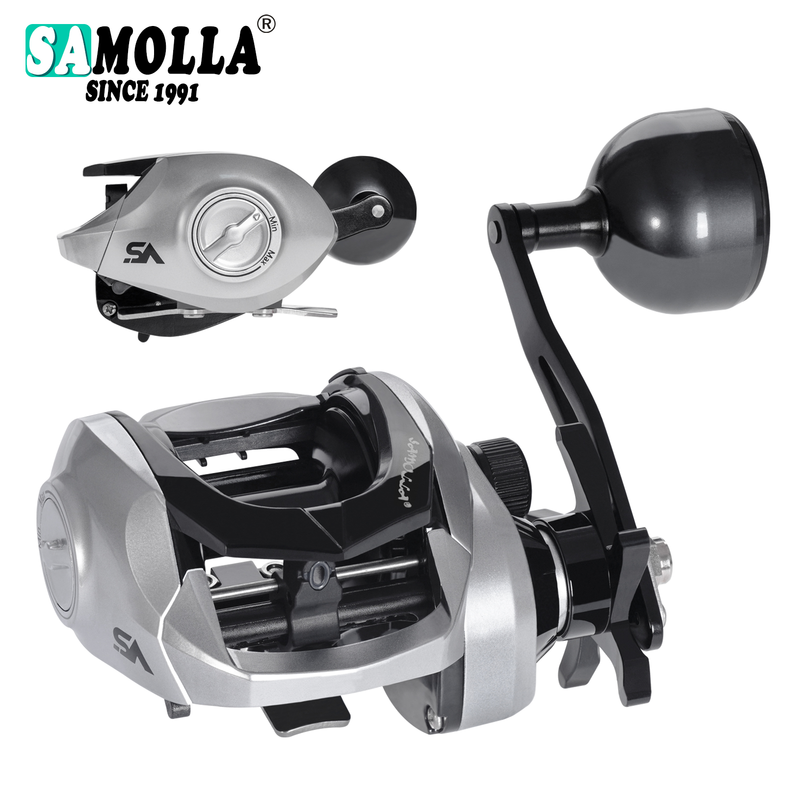 SAMOLLA Large New Baitcasting  – обзор и цена Reel Spare Spool