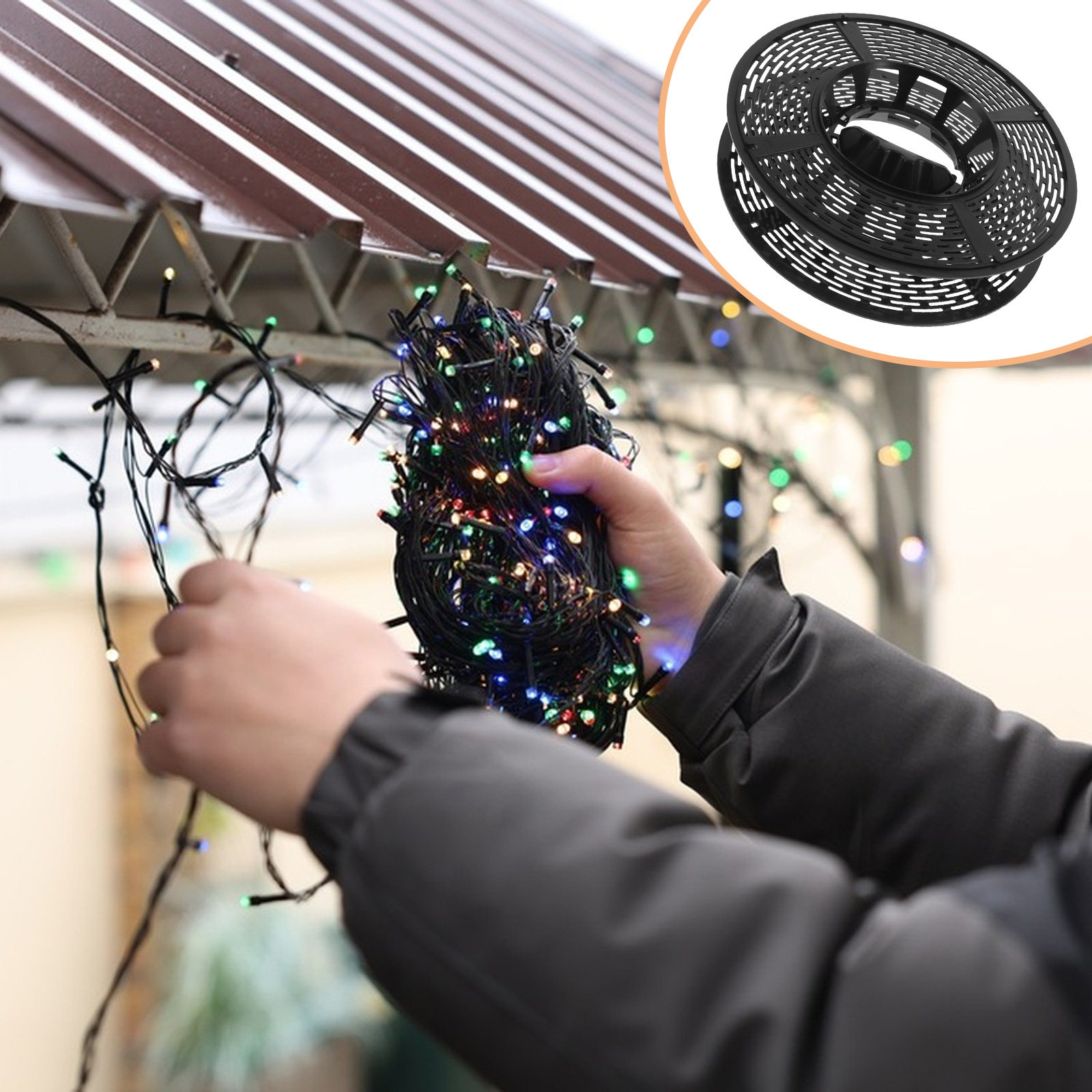 Christmas Light Organizer Reel – обзор и цена Reel Handle
