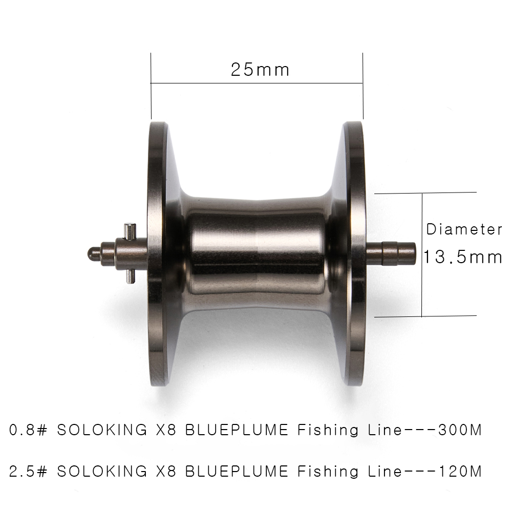 SOLOKING ASHMOON Deep Spool 5. – обзор и цена Reel Spare Spool