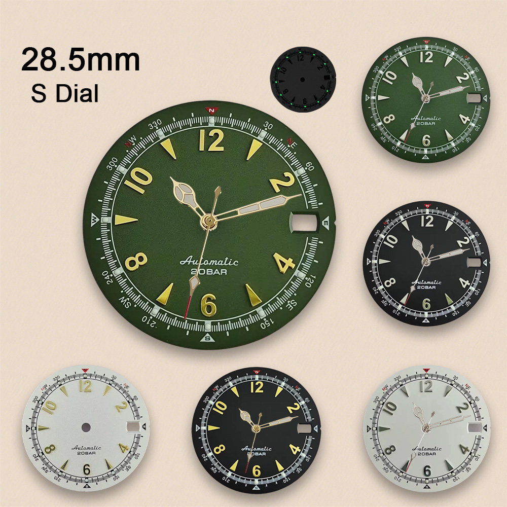 Nh35 Dial S Logo 28.5mm Retro  – обзор и цена Reel Case