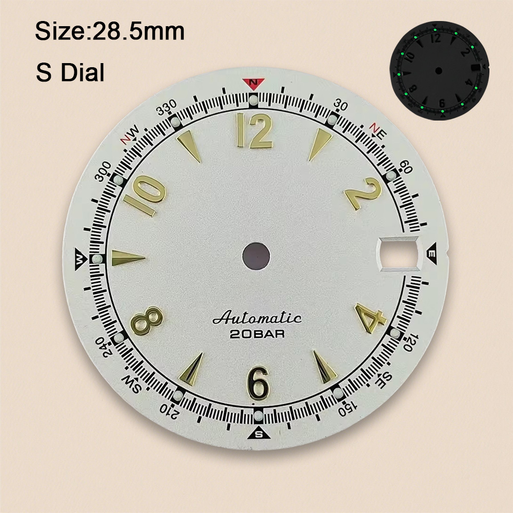 Nh35 Dial S Logo 28.5mm Retro  – обзор и цена Reel Case