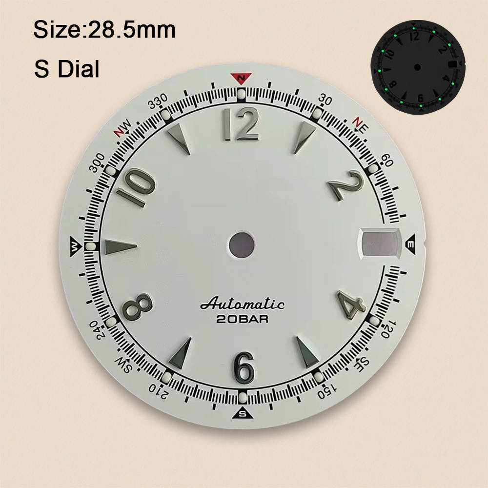 Nh35 Dial S Logo 28.5mm Retro  – обзор и цена Reel Case
