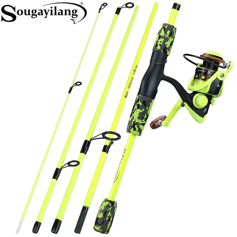 Sougayilang Portable 5 Section – обзор и цена Spincast Reel