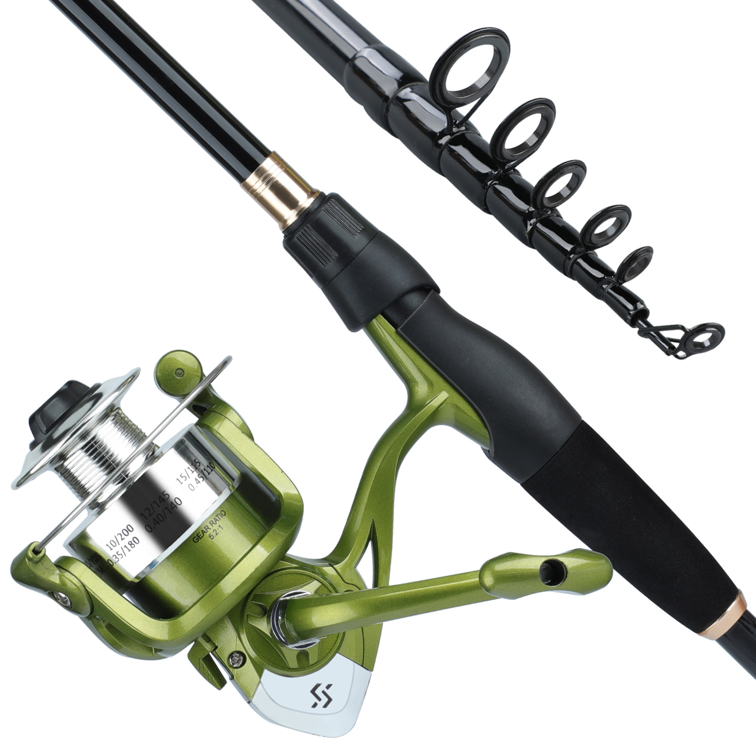 Sougayilang Telescopic Fishing – обзор и цена Spincast Reel