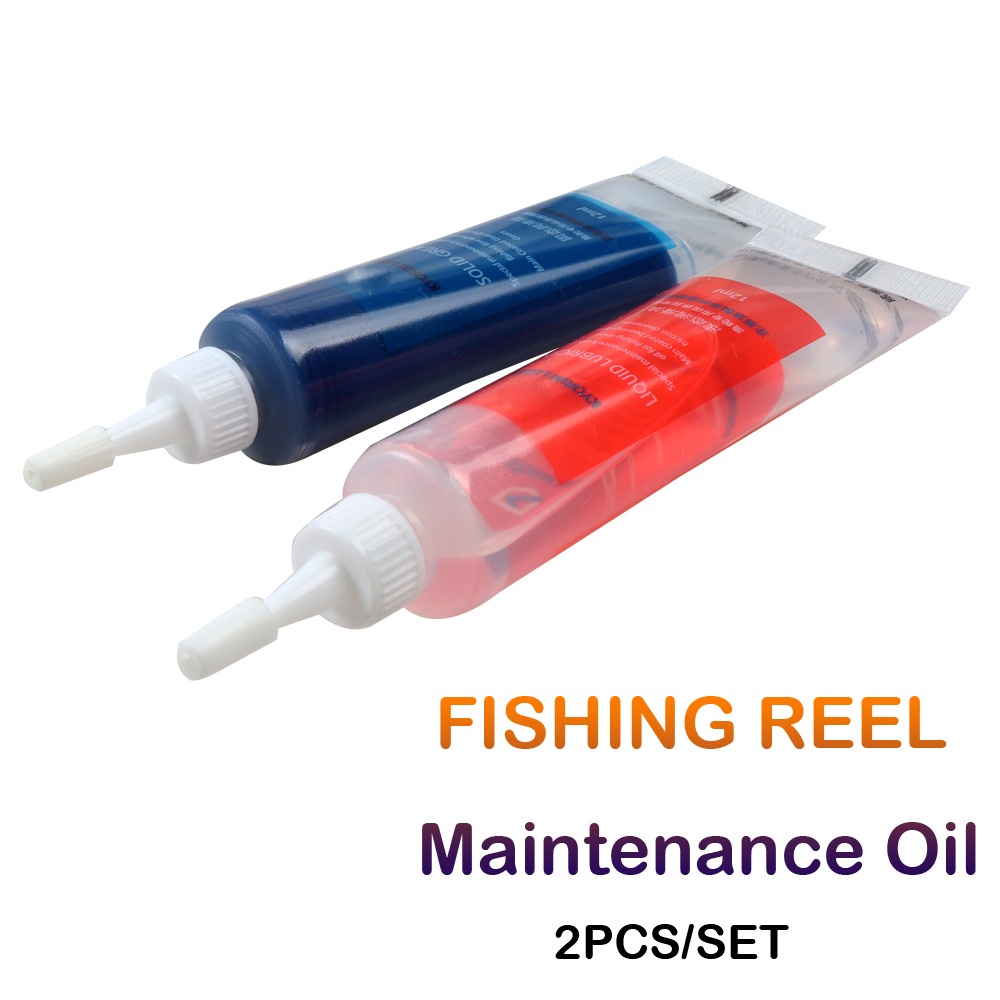 2Pcs Fishing Reel Maintenance  – обзор и цена Reel Grease