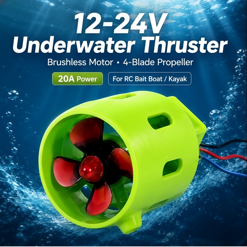 12-24V 20A Brushless Underwate – обзор и цена Trolling Reel