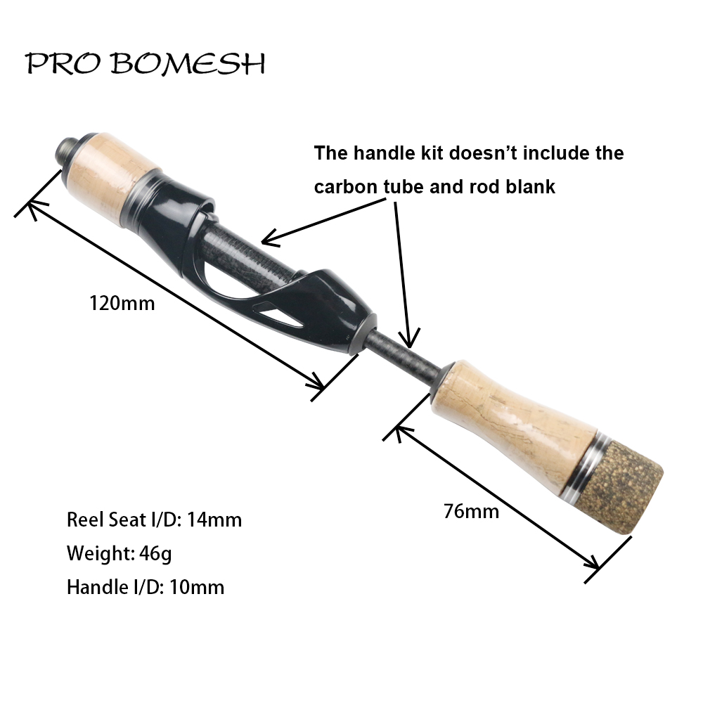Pro Bomesh 1 Set Cork Handle S – обзор и цена Ice Fishing Reel