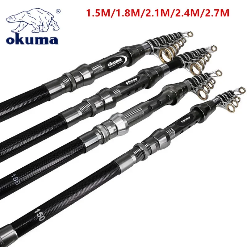 OKUMA New Carbon Rock Rod 1.5M – обзор и цена Surf Reel