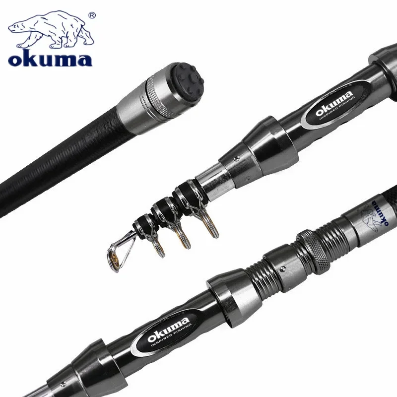 OKUMA New Carbon Rock Rod 1.5M – обзор и цена Surf Reel