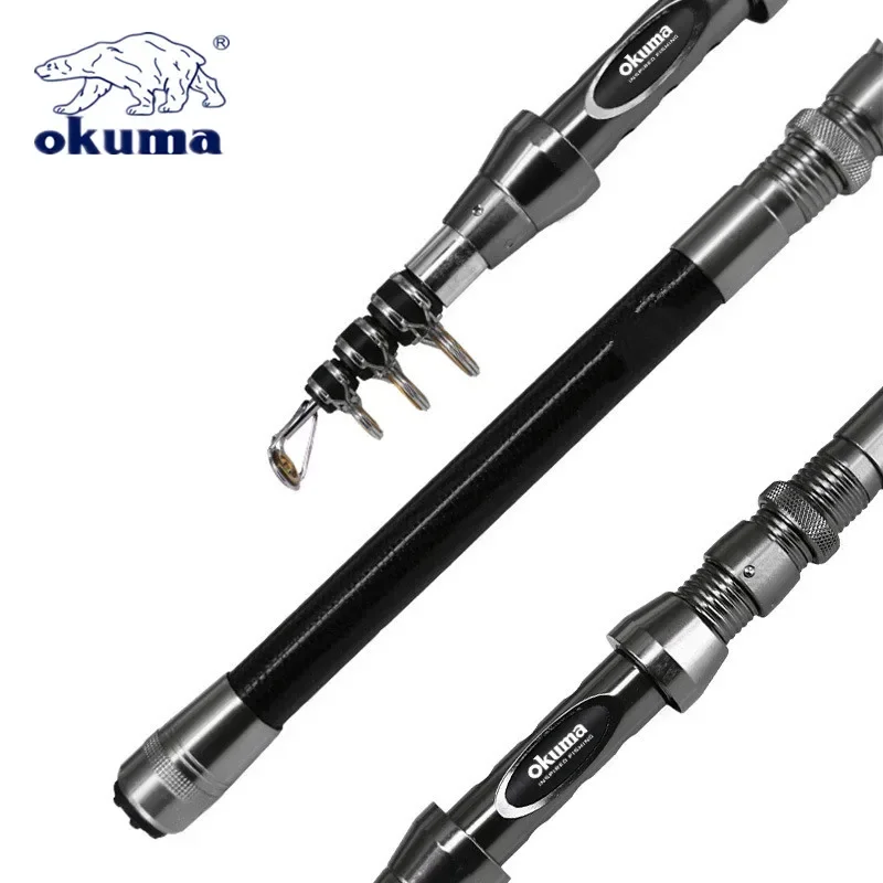 OKUMA New Carbon Rock Rod 1.5M – обзор и цена Surf Reel