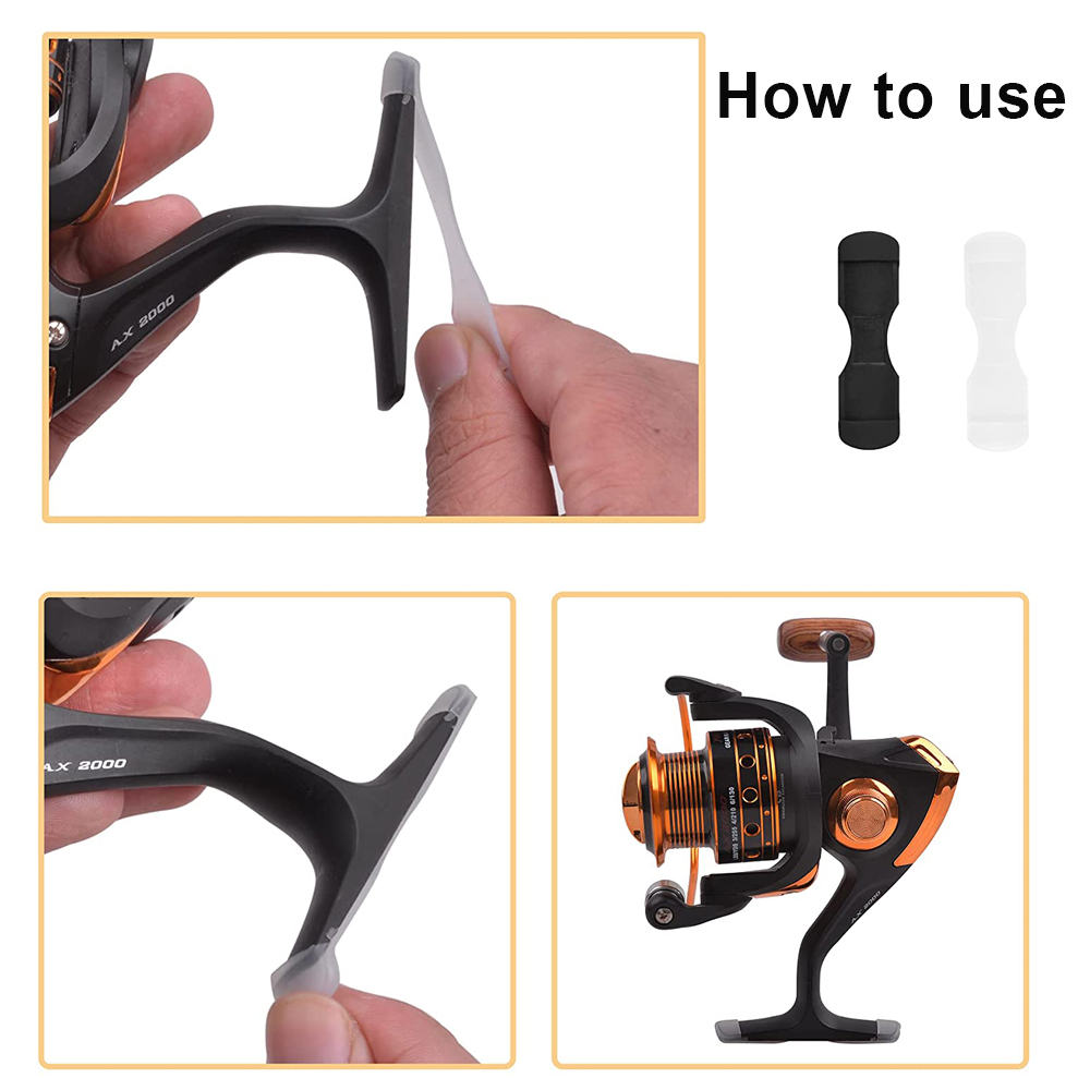40/100Pcs Rubber Fishing reel  – обзор и цена Spincast Reel