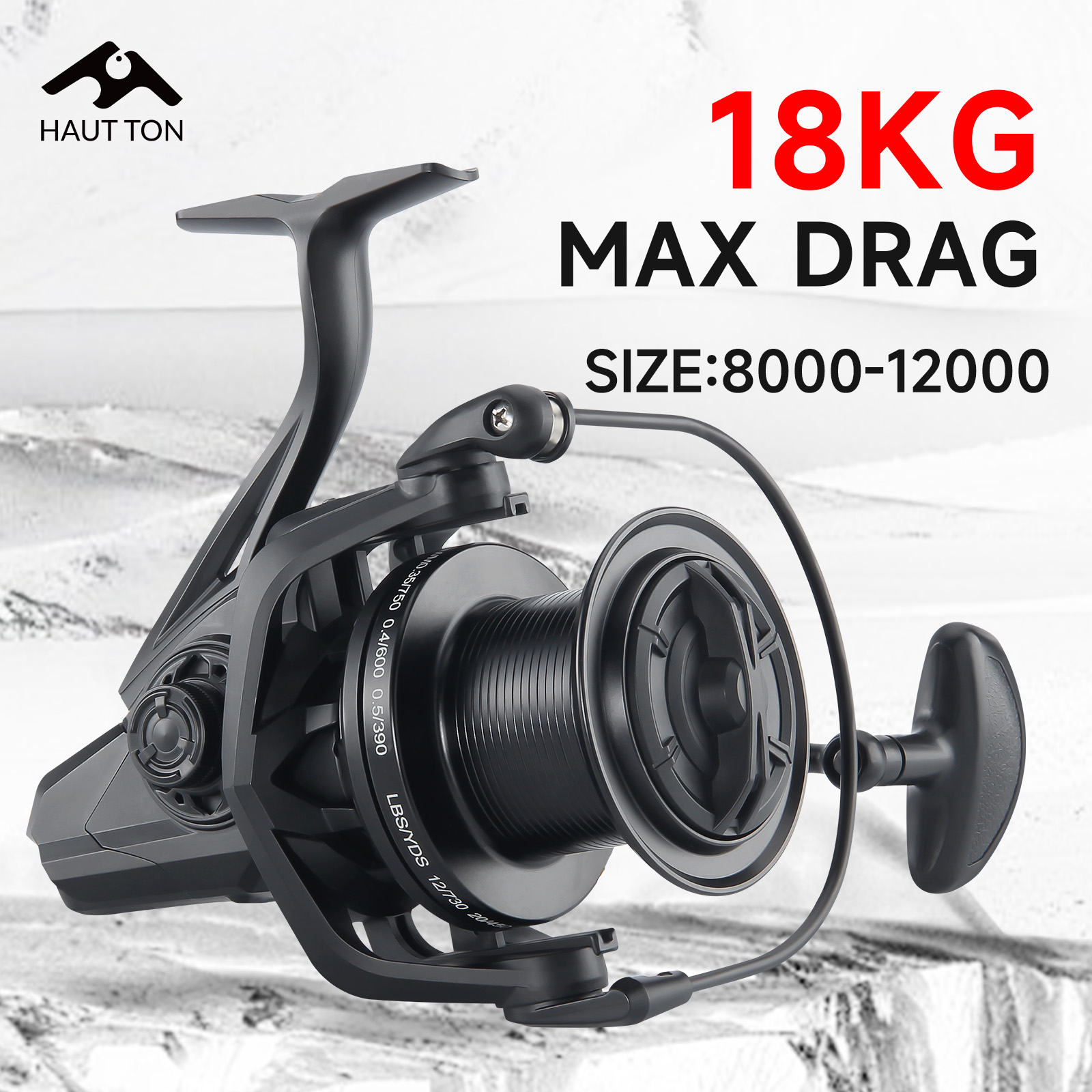 HAUT TON BLACK 12000/14000 Sur – обзор и цена Surf Reel