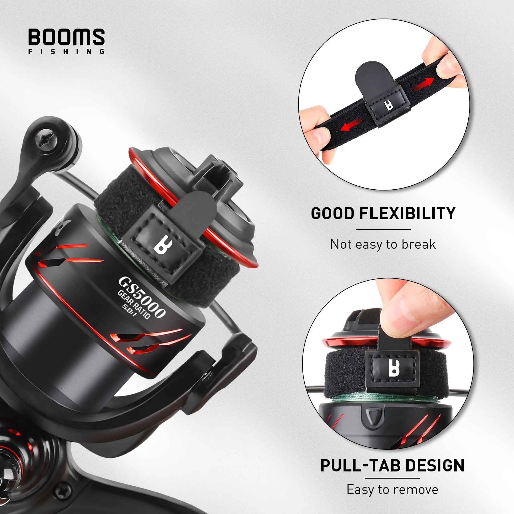 Booms Fishing SB1 4Pcs Spinnin – обзор и цена Reel Cover