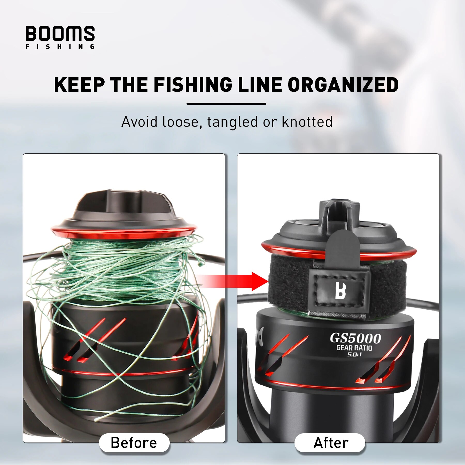 Booms Fishing SB1 4Pcs Spinnin – обзор и цена Reel Cover